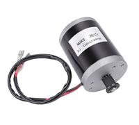 Cryfokt Reemplazo De Motores EléCtricos, Motor EléCtrico De La De La AleacióN De Aluminio 100W Con La Correa De Goma, Kit De Motor EléCtrico De Cc Sin Escobillas