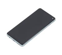 Cryfokt Reemplazo de Pantalla TFT Transparente para S10 de 6,05 Pulgadas, Piezas de Reparación Profesionales sin Función de Huella Digital para Ensamblaje de Pantalla del Teléfono (Green)