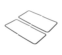 Cryfokt Reemplazo del Marco del Bisel de la Pantalla del Teléfono para Z Flip 3 5G F711, Marco del Panel de Pantalla LCD ABS, 2 Juegos para un Ajuste y Protección