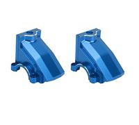 Cryfokt Reemplazo Duradero de la Carcasa de la Caja de Cambios RC de Aleación de Aluminio para el Automóvil 1/5 RC, Cubierta del Diferencial Trasero Delantero Liviano para Entusiastas de los (Blue)