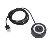 Cryfokt Registrador de Huellas Dactilares USB Portátil para PC Portátil, Escáner Biométrico de Huellas Dactilares USB, Acceso Rápido a 10 11, Diseño Compacto para un Fácil Almacenamiento, ABS Negro