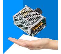 Cryfokt Regulador de Voltaje CA de 4000 W para Ajuste de Temperatura, para Diversos Dispositivos Electrónicos, Control de Velocidad, Carcasa de Acero Inoxidable