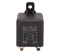 Cryfokt Relé de Arranque Interruptor de Carga Duradero para Coche Motocicleta GPS Mejora Efectiva de la Línea de Arranque para Mecánica ABS Cobre Plata 1.77x1.77x1.77in (24V)