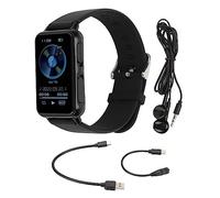 Cryfokt Reloj Grabador Activado por Voz, Grabadora de Voz Digital con Pantalla HD IPS de 1,47 Pulgadas, Transmisión Bluetooth, Marca de Tiempo, Admite 17 Formatos, con Reproducció (16GB)