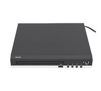 Cryfokt Reproductor de DVD, Reproductor de Discos CD DVD de Todos los Formatos para Múltiples Regiones con Puerto USB de Resolución HD 1080P y Salida, para Cine en Casa y Entretenimiento (Enchufe