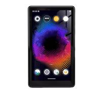 Cryfokt Reproductor MP3 de 128 GB, Calidad HiFi, Bluetooth, WiFi, Pantalla Táctil para Niños, Adultos, Material ABS de 5,0" (Black)