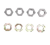 Cryfokt Retenedor de Tuerca de Eje de Rueda de Remolque, Retenedor de Tuerca de Eje de Rueda de Metal, de Fácil Instalación