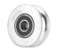 Cryfokt Rueda de Rodamiento Polea Rueda de Rodillo Estructura Robusta Operación Fácil para una Alta Eficiencia en el Trabajo 1.3 Pulgadas para Garaje Doméstico (Diámetro 48mm)