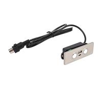 Cryfokt Sofá Eléctrico Control Remoto Manual Interruptor Duradero para Sillón Reclinable Eléctrico Fácil Instalación para Oficina en Casa Uso en Hotel Material ABS de Aleación de Zinc