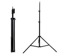 Cryfokt Soporte de Fondo de Tubo de Hierro Premium para Video de Estudio de Fotografía, Soporte de Fondo Ajustable con Capacidad de Carga de 5 KG, Larga Vida útil para Uso en Oficina