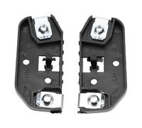 Cryfokt Soporte de Parachoques Delantero, Montaje de Viga de Parachoques de Construcción de Metal ABS, Soporte de Guía de Rejilla con Refuerzo Estructural para Explorer 2020
