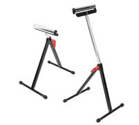 Cryfokt Soporte de Rodillo Ajustable con Base de Acero para Accesorio de Herramienta de Soporte de Carpintería 70x56cm 1 Unidad