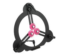 Cryfokt Soporte Estable para Torneado de Madera para Torno - Instalación Sencilla - Ruedas Ajustables Gire Husillos Largos con Facilidad Material de Acero Confiable Adecuado para Artesanos y