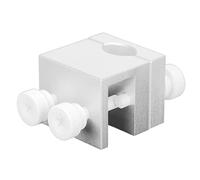 Cryfokt Soporte para Accesorios de Pecera, Abrazadera Multifunción de Aleación de Aluminio Fuerte para Tubería de Agua de Acuario de 8-16mm para Uso en Peceras
