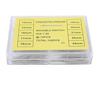 Cryfokt Spring Bar Repair Tool Durable Alloy Watch Strap Link Pins for