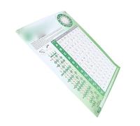 Cryfokt Tabla de Acordes de Banjo Diagrama de Digitación Transparente para Principiantes, Póster de Papel Recubierto Portátil para Practicar Fácilmente, Adecuado para Diferentes Niveles