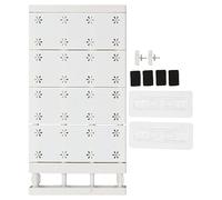 Cryfokt Tablero de Partición de Armario Extensible, Tablero de Partición en Capas Que Ahorra Espacio en el Armario, Divisor de Multifuncional para Zapatos, Flores, de de 1 Pieza (Longitud 48-80