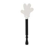 Cryfokt Tap to Pay Wand, Elegante Soporte para Varita de Tarjeta de Crédito Impreso en 3D para Pagos Seguros y Fáciles para Niños y Adultos, Negro con Palma Blanca, 1 Unidad