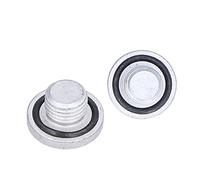 Cryfokt Tapón de Drenaje de Aceite M14, Compatible con Modelos | Ajuste de torsión 12-14Nm, incluye arandela selladora, compatible con varios vehículos