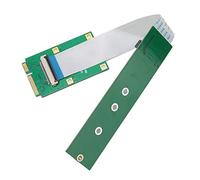 Cryfokt Tarjeta Adaptadora Mini PCI-E a M.2 NVMe SSD, Tarjeta Adaptadora SSD Rápida 2230/2242/2260, Ideal para XP941/SM951/950 Pro, para Entusiastas de Las Actualizaciones