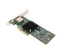 Cryfokt Tarjeta Controladora LSI 9300 8e, 12G PCIe SAS HBA Externa con 8 Puertos y Velocidad de Transferencia de Datos de 12 GB/s, para WindowsLinux VMware Free BSDsolar
