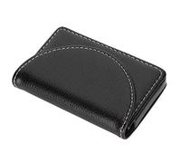 Cryfokt Tarjetero de Visita de Gran Capacidad, Organizador Duradero de Piel Sintética para Profesionales Que Viajan, 9,9x6,3 Cm, Regalo para Uso Empresarial (033#)