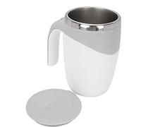 Cryfokt Taza Autoagitadora Taza de Automezcla Automática de 380 Ml Agitador Magnético de té y café con Batería, No Necesita Enchufe Acero Inoxidable 304 Regalo Recargable con un Botón de Inicio