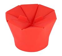 Cryfokt Tazón de Palomitas de Maíz para Microondas Máquina de Palomitas de Maíz de Silicona que Ahorra Espacio para Noches de Cine Familiares 30 Cm
