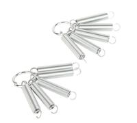Cryfokt Tensor de Cadena Portátil para Neumáticos, Tensor de Cadena para Soplador de Nieve de Alta Precisión, Puente de Jardín de Acero Inoxidable de 2 Piezas para Tractor