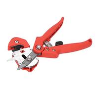 Cryfokt Tijeras de Corte de Ramas de árboles y Plantas, Podadora, Kit Esencial de Jardinero para Injerto de Jardín, Material ABS de (rojo)