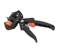 Cryfokt Tijeras de Corte de Ramas de árboles y Plantas, Podadora, Kit Esencial de Jardinero para Injerto de Jardín, Material ABS de (BLACK)