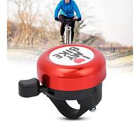 Cryfokt Timbre de Metal para Bicicleta de Montaña, Manillar de 22mm, Fácil de Operar, Timbre con Sonido Claro, Equipo de Ciclismo Rojo o Negro (Rojo)