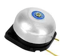 Cryfokt Timbre Eléctrico de Acero Inoxidable, 5W, Doble Bobina, Tipo de Golpe Interior, para Fábricas y Escuelas