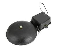 Cryfokt Timbre Escolar Eléctrico de 8 Pulgadas, Alarma contra Incendios de Hierro Fundido Resistente para Oficinas, Fábricas, Diseño Duradero, Salida de Sonido Fuerte, Fácil de Usar (220V)