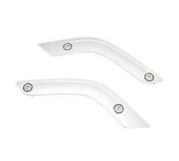 Cryfokt Tira de moldura para manija Interior de Puerta, Izquierda y Derecha, antiarañazos, reemplazo Directo, Cubierta de inserción de manija de Puerta Interior, 1 par para JK 2011 a 2018