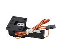 Cryfokt Tren de Aterrizaje Eléctrico Retráctil Altamente Simulado para Avión RC de 1,1 M, Operación Simple para Entusiastas de los Aviones RC, Plástico + Aleación de Aluminio + Cobre