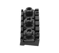 Cryfokt Tuerca de Bloqueo de Cuerdas de Guitarra Eléctrica de 7 Cuerdas Material de Aleación de Zinc Resistente y Liviano para un Mejor Efecto de Interpretación para Guitarristas de 7 (BLACK)