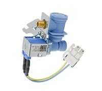 Cryfokt Válvula de Entrada de Agua para Refrigerador, Reemplazo de Solenoide único para Máquina de Hielo y Dispensador de Agua, con Reparación de Fugas de Baja Presión de (Silicona)