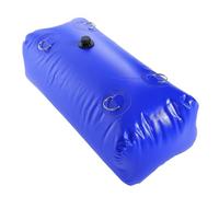 Cryfokt Vejiga de Agua de 110 litros y 29 Galones con Llave para | Tanque de Vejiga de Agua, Vejiga de Almacenamiento de Agua Plegable, Lona de PVC 500D, Costuras Soldadas