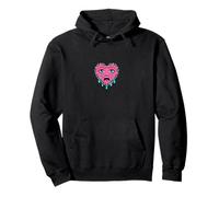 Crying Heart - Traditional Tattoos, Old School Tattoo Flash Sudadera con Capucha
