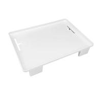 Crynvor 32 X 23,3 cm Bandeja Cama, Auxiliar Mesa Mesita Noche Flotante con Clip, Mesitas de Noche Colgantes Flotantes, Almacenamientobandeja para Cama Estante Colgar Guía de Cables
