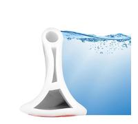 Crynvor Barrera Agua Ducha Plegable, Copete Encimera Cocina Autoadhesivo Cortable a Medida, Perfil Suelo Mampara Ducha para Baño Suelo, Lavabo, Bañera(Blanco, 2M)