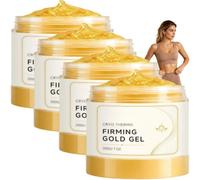 Cryo Thermo Firming Gold Gel contra la celulitis, crema abdominoplastia, reafirmante piel flácida después de la pérdida de peso, loción corporal peptídica y ceramida para piel arrugada y flácida, no