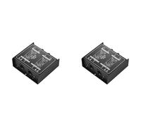Cryofu 2 aislantes de audio DI-2, caja de audio pasiva, cancelador de ruido, canceller de guitarra, aislador de resistencia, convertidor de audio antiruido