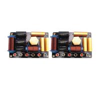 Cryofu 2 divisores de frecuencia de audio de 550 W, cruce de altavoces de vías, potencia de escenario 15-12, divisor de frecuencia de alto rendimiento