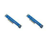 Cryofu 2 tarjetas adaptadoras para 1U PCIe 3.0 4.0 X8 a 2 unidades NVMe M.2 NGFF SSD tarjeta de división