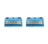 Cryofu 2 temporizadores digitales de ajedrez profesional, reloj de ajedrez, conteo hacia abajo, juego de mesa, cronómetro, bonificación, contador de horas de competición