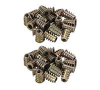 Cryofu 40 tuercas hexagonales M6 x 15 mm con inserto roscado para