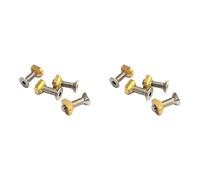 Cryofu 8 tuercas en T hidrofoil M6 de latón para surf en todas las pistas de hidrofoil al aire libre, accesorios de surf dorados