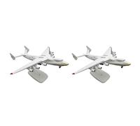 Cryofu Antonov An-225 Mriya - Maqueta de avión de aleación de metal, réplica de un avión a escala 1:400, juguete para la colección